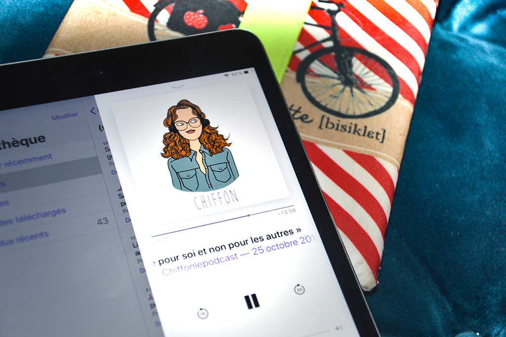 Podcast mode Chiffon sur Apple podcasts