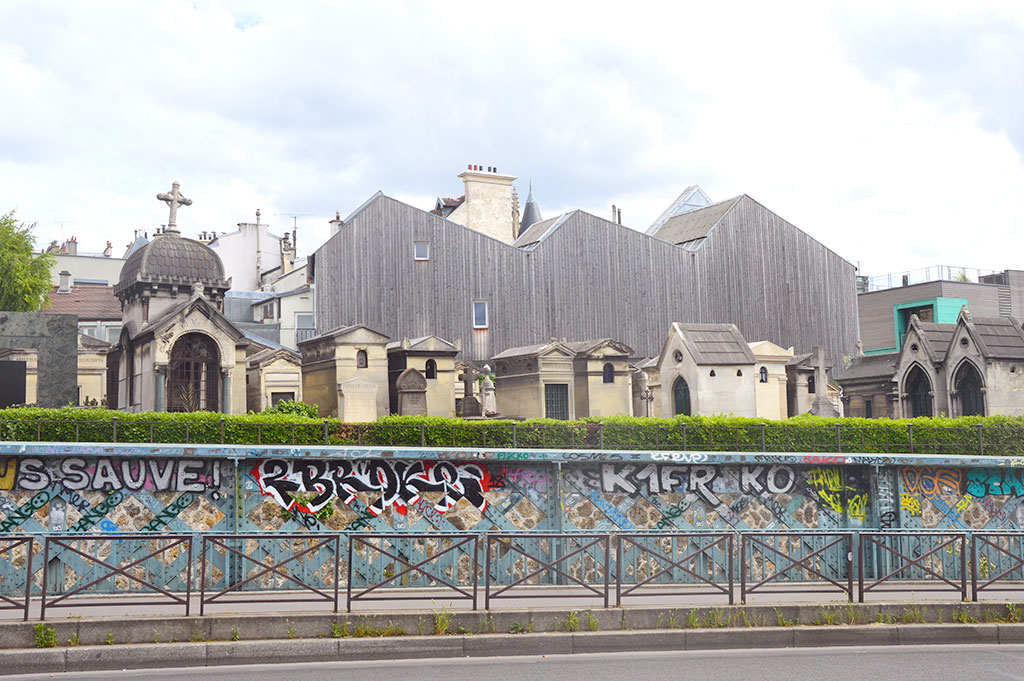 Pont Caulaincourt, cimetière de Montmartre