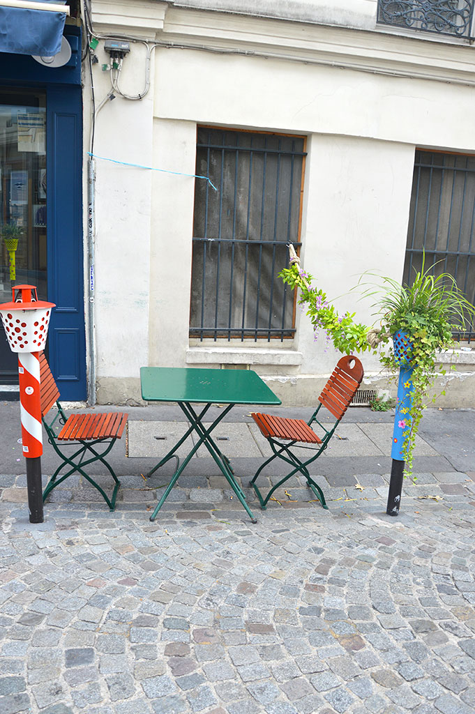 terrasse de restaurants à Montmartre, Marcello
