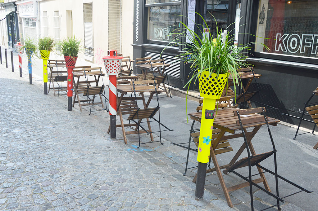 terrasse de restaurants à Montmartre, Koff